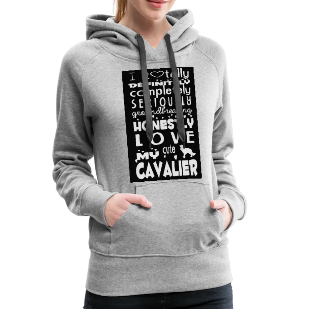 Love My Cavalier Women’s Premium Hoodie
