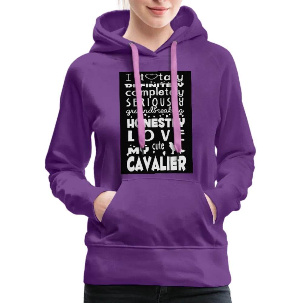 Love My Cavalier Women’s Premium Hoodie