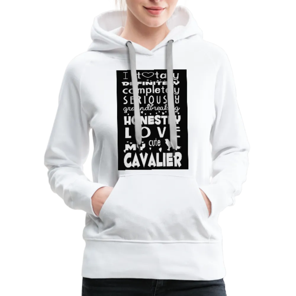 Love My Cavalier Women’s Premium Hoodie