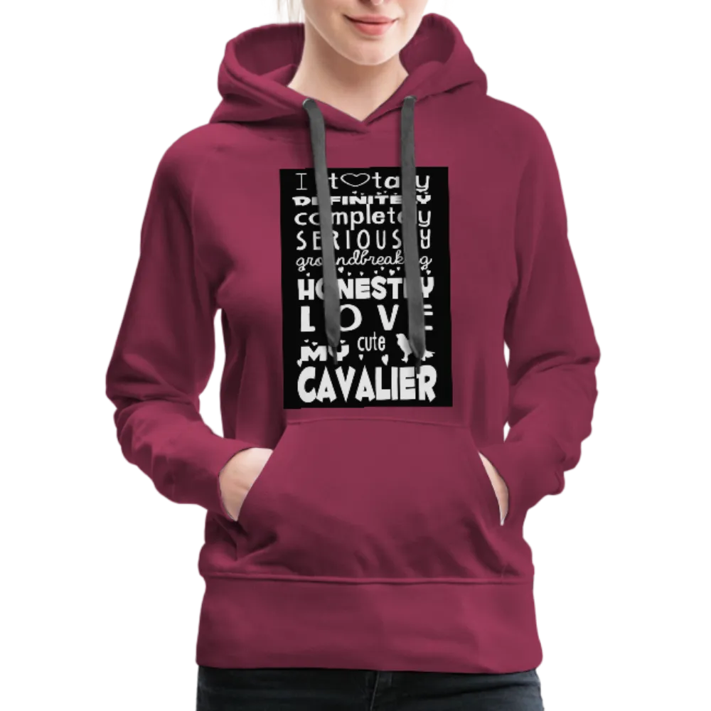 Love My Cavalier Women’s Premium Hoodie