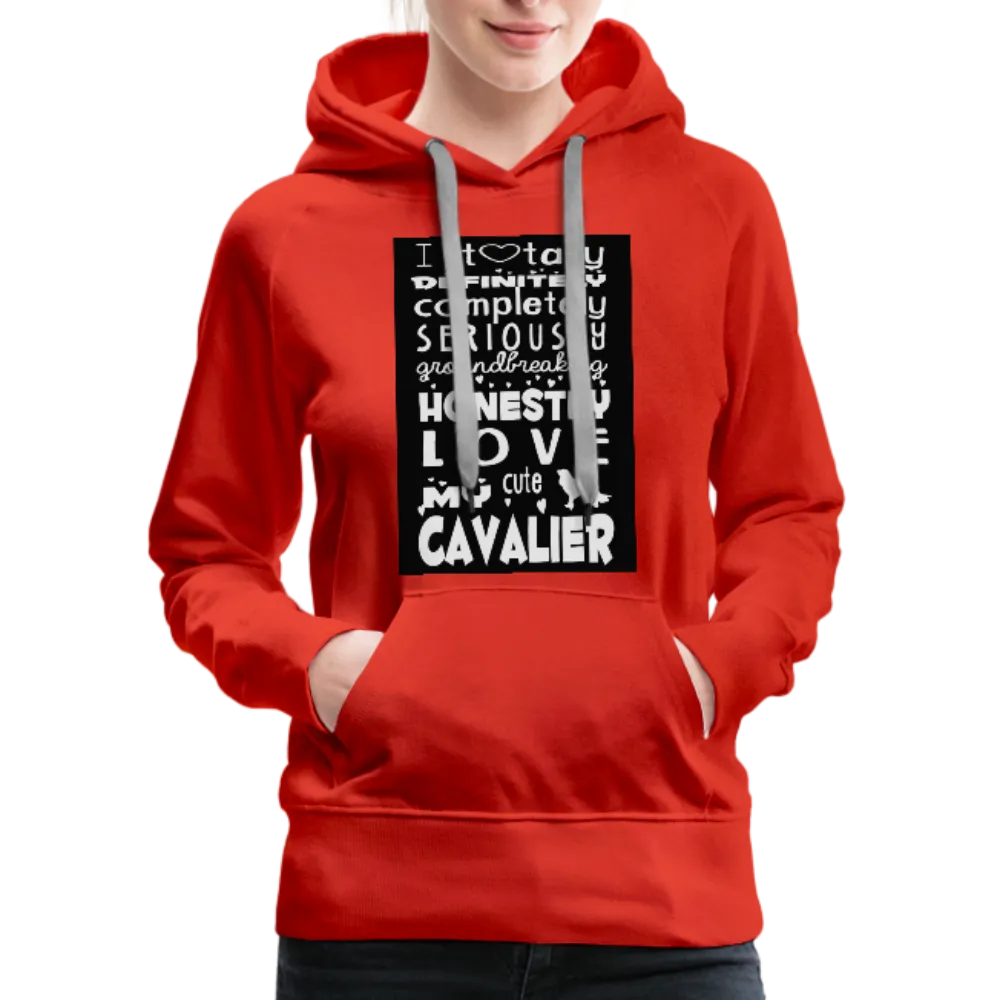 Love My Cavalier Women’s Premium Hoodie