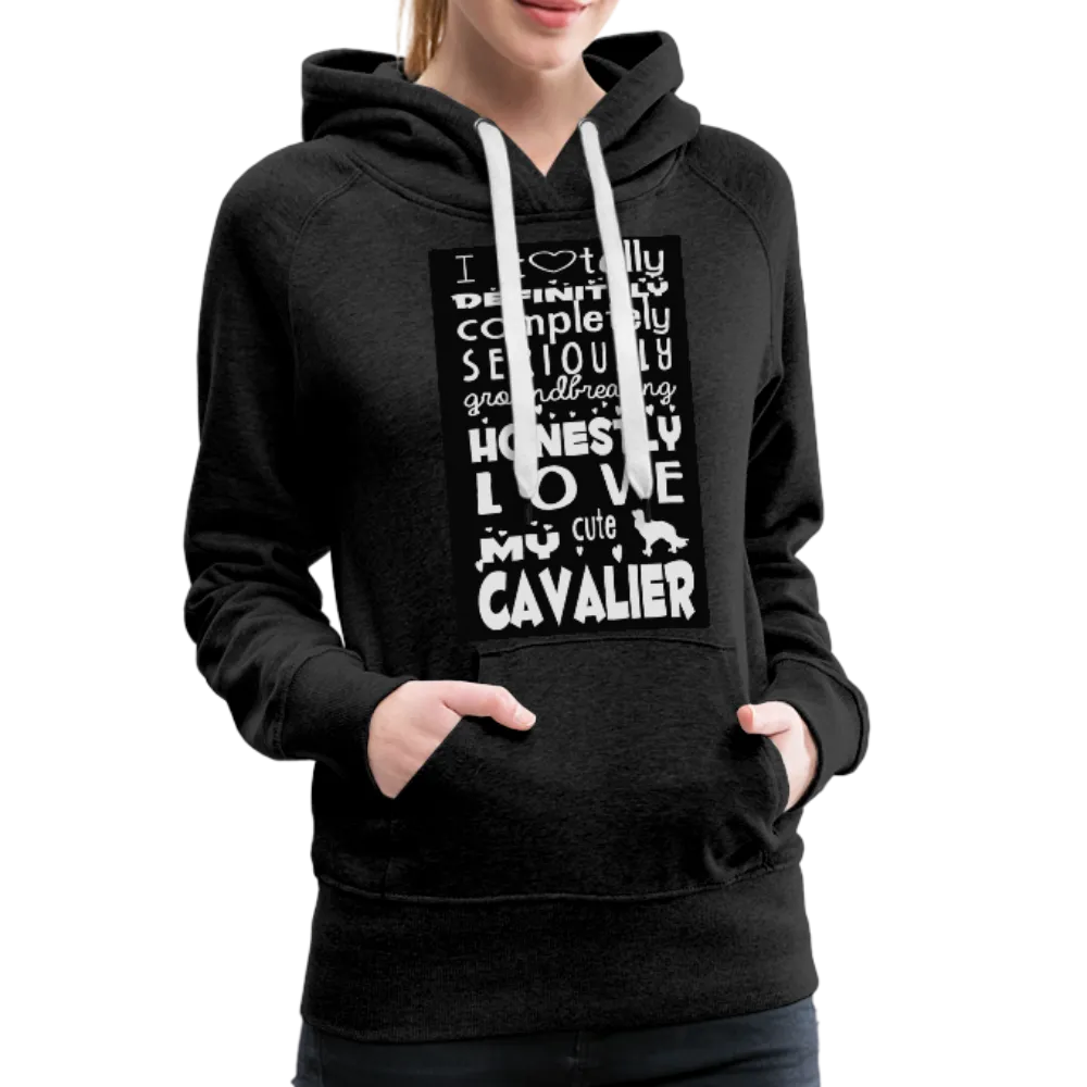 Love My Cavalier Women’s Premium Hoodie