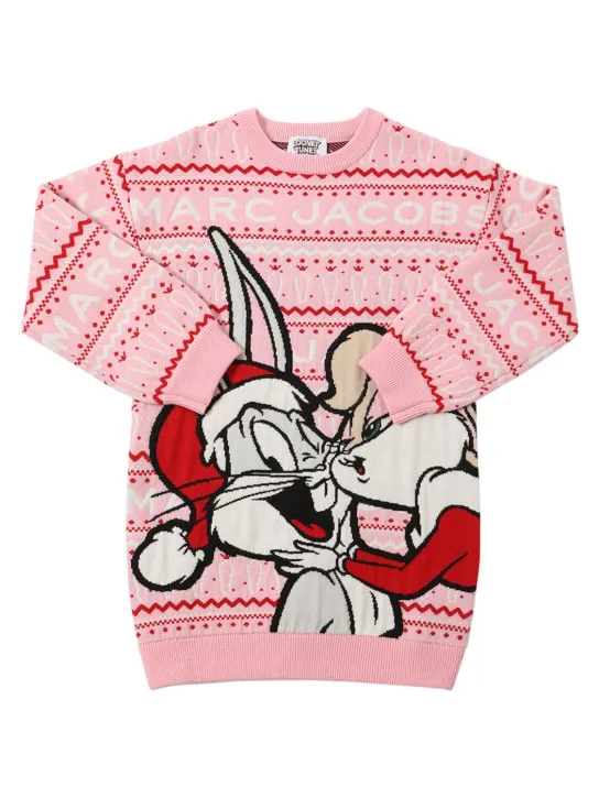 Marc Jacobs   Looney Tunes jacquard knit dress 