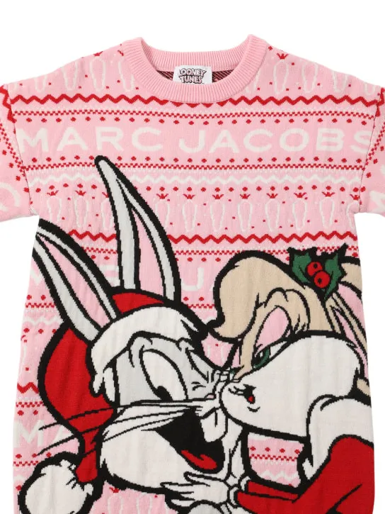 Marc Jacobs   Looney Tunes jacquard knit dress 