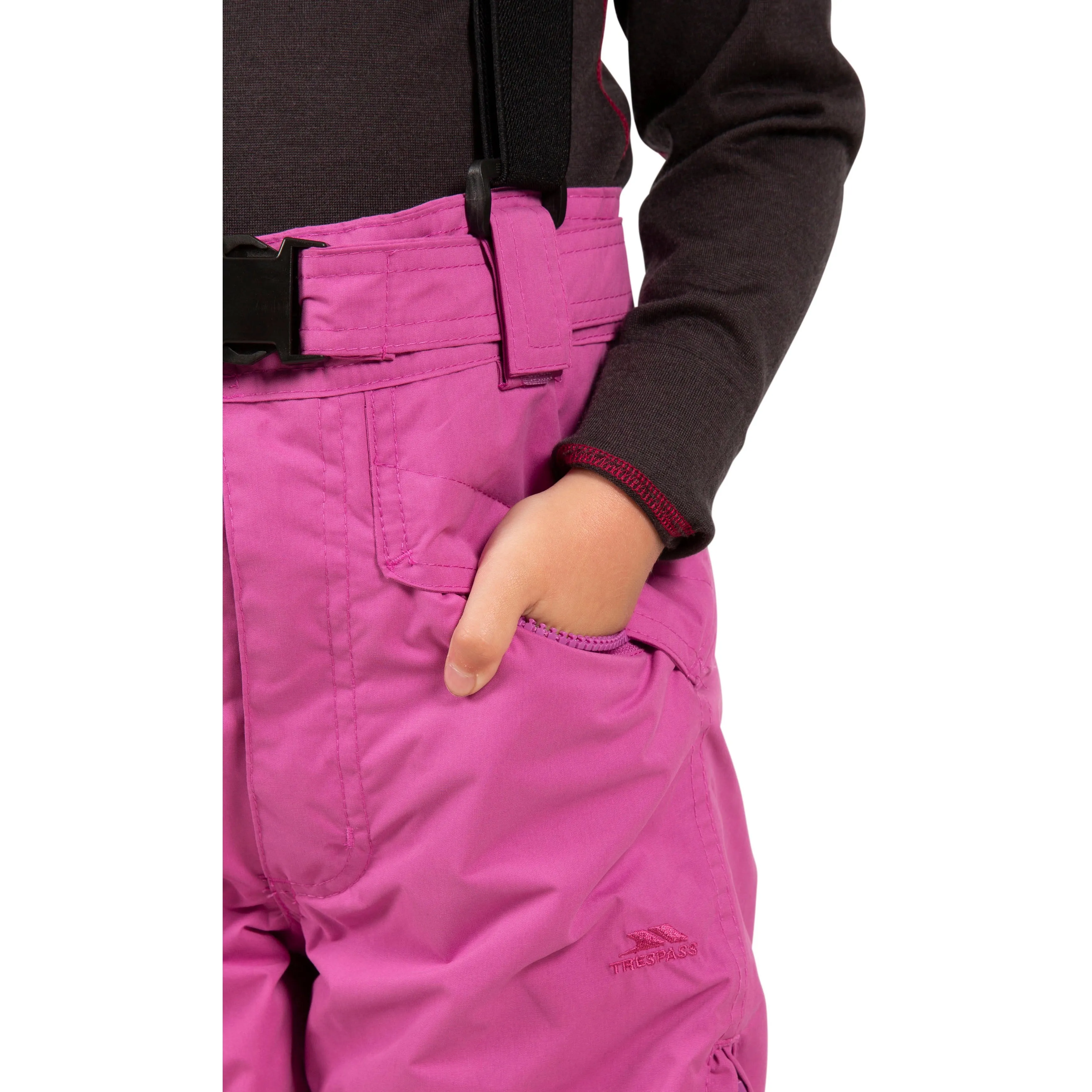 Marvelous Kids Ski Trousers in Deep Pink