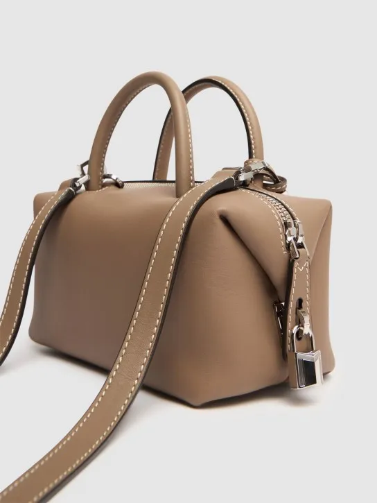 Max Mara   Small Holdall leather top handle bag 