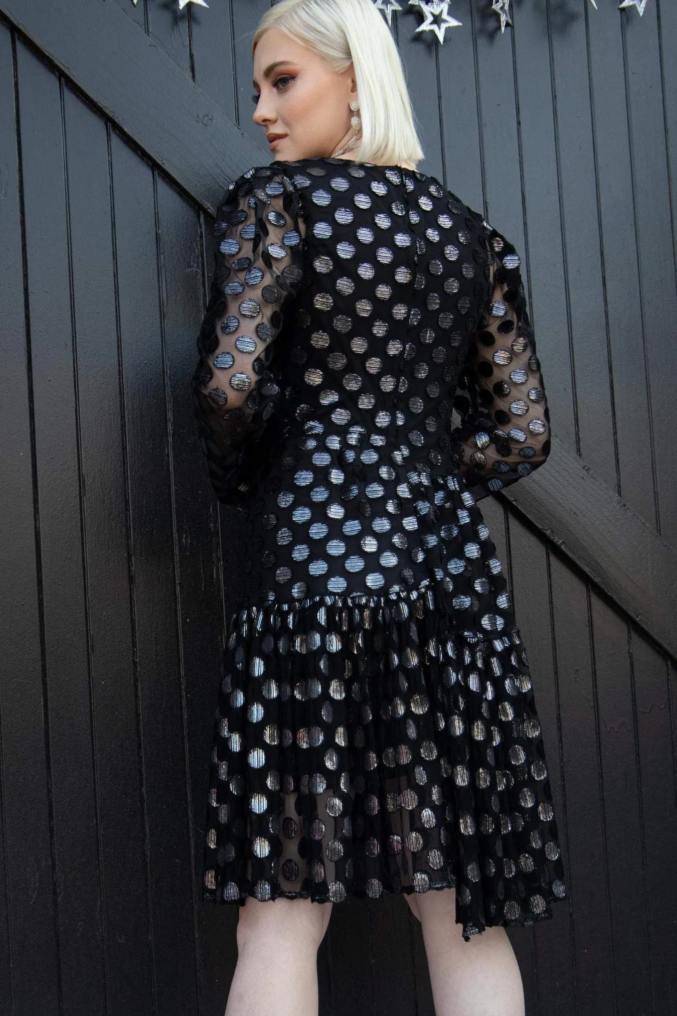Mia Dress - Disco Dot