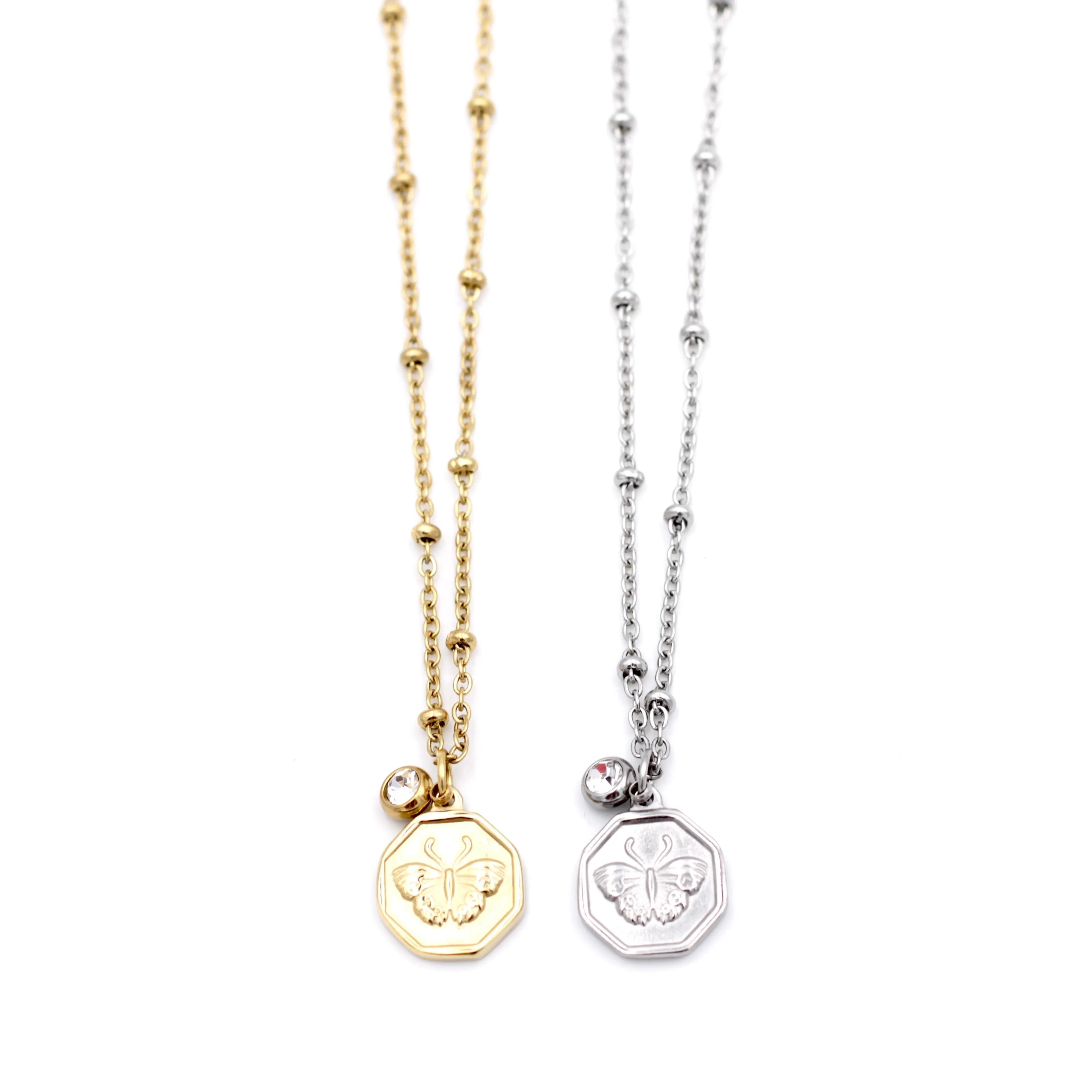 Minimalist Butterfly Necklace