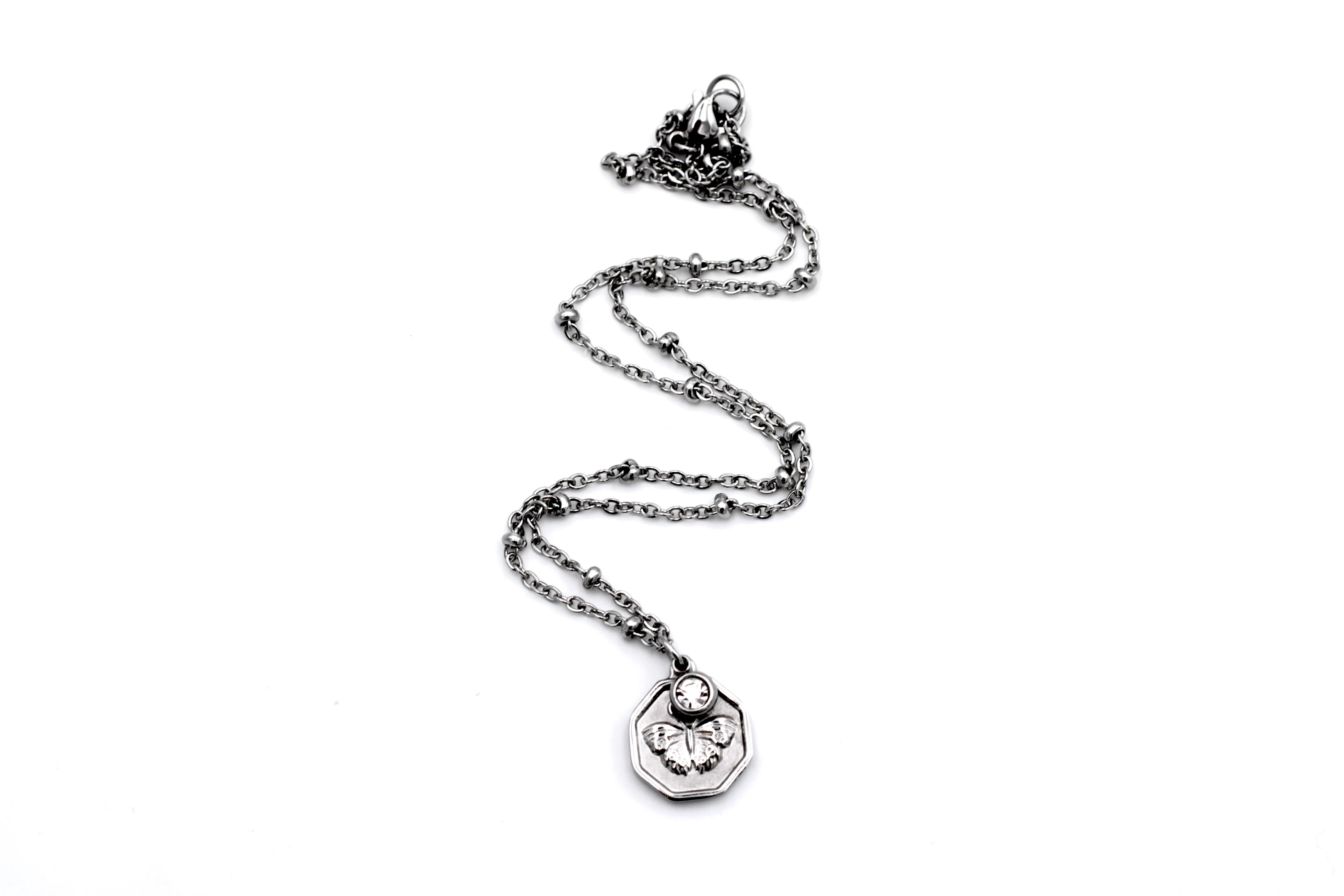 Minimalist Butterfly Necklace