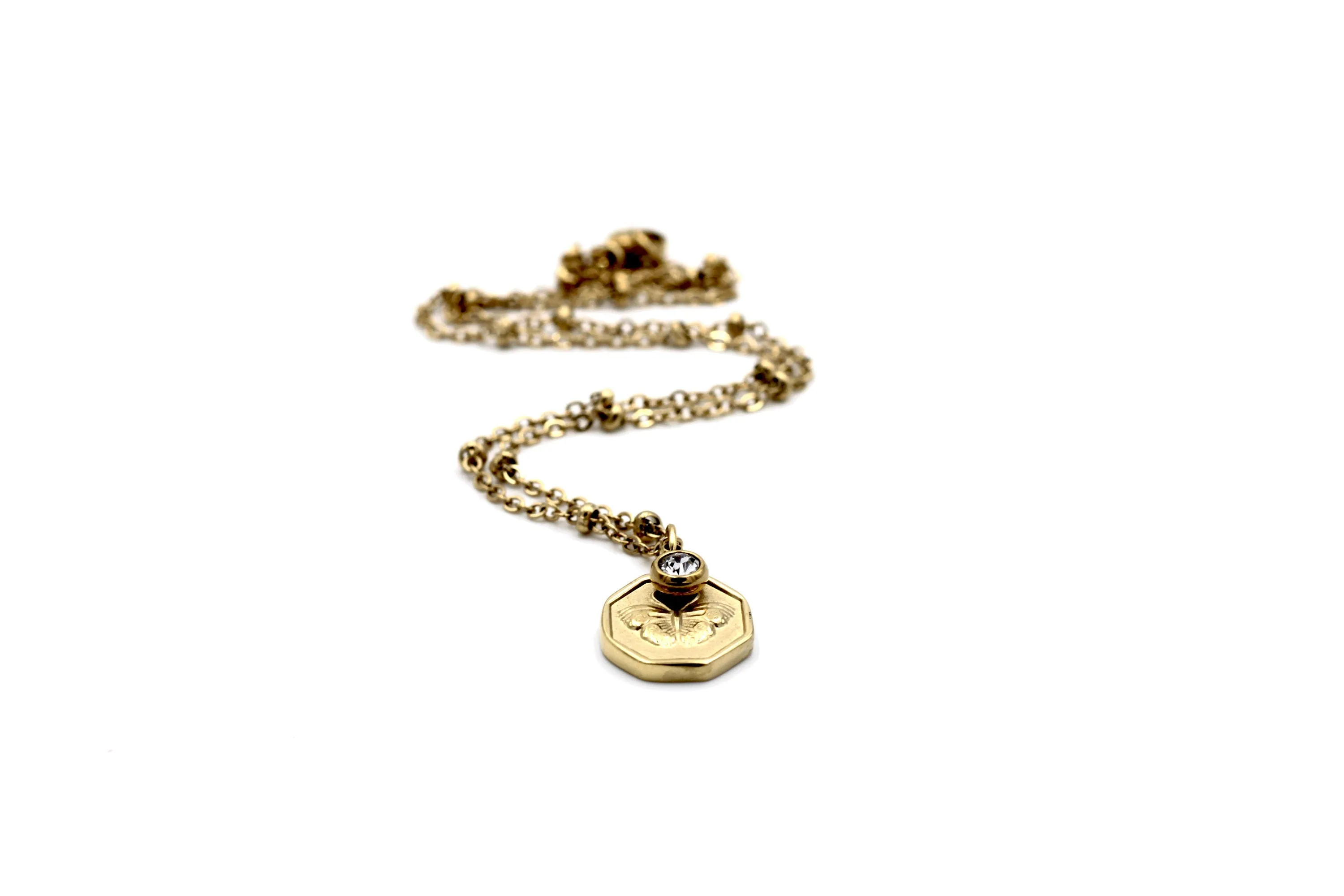 Minimalist Butterfly Necklace