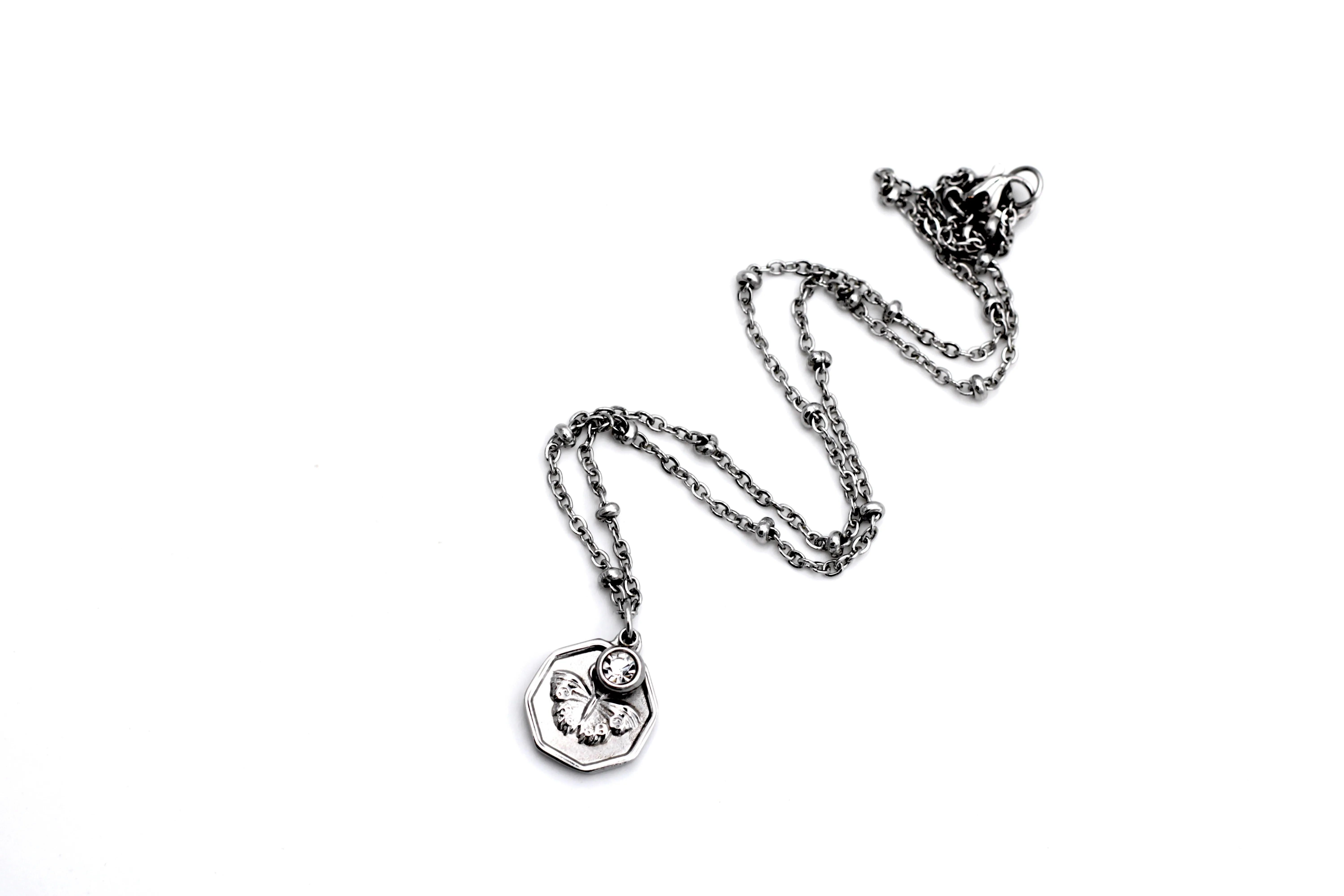 Minimalist Butterfly Necklace