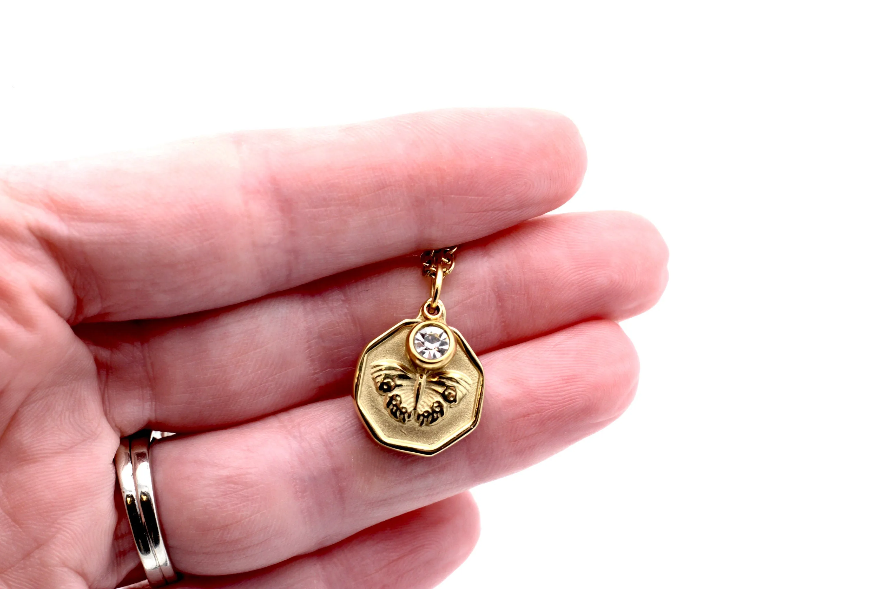Minimalist Butterfly Necklace
