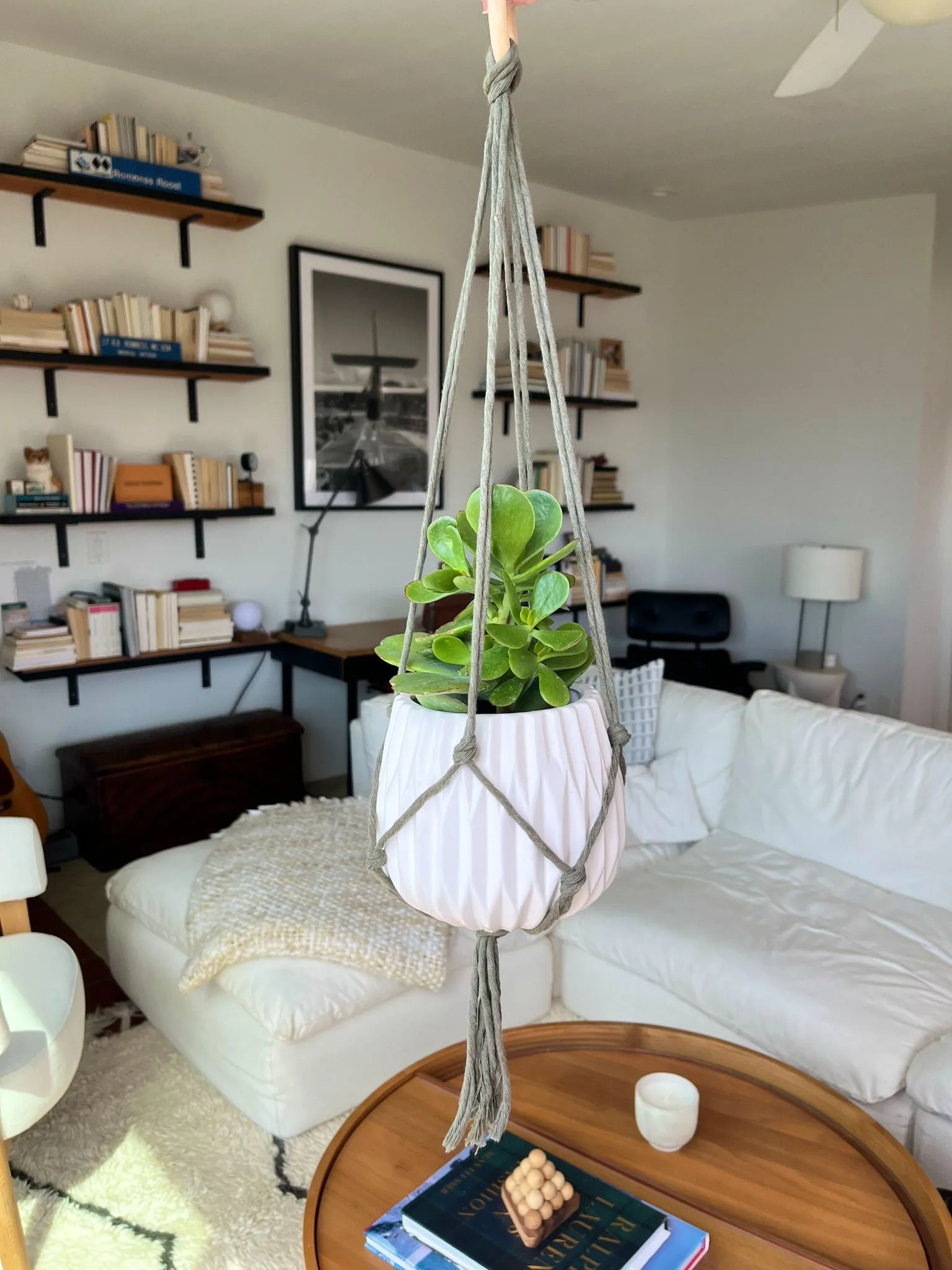 Minimalist Macrame Plant Hanger