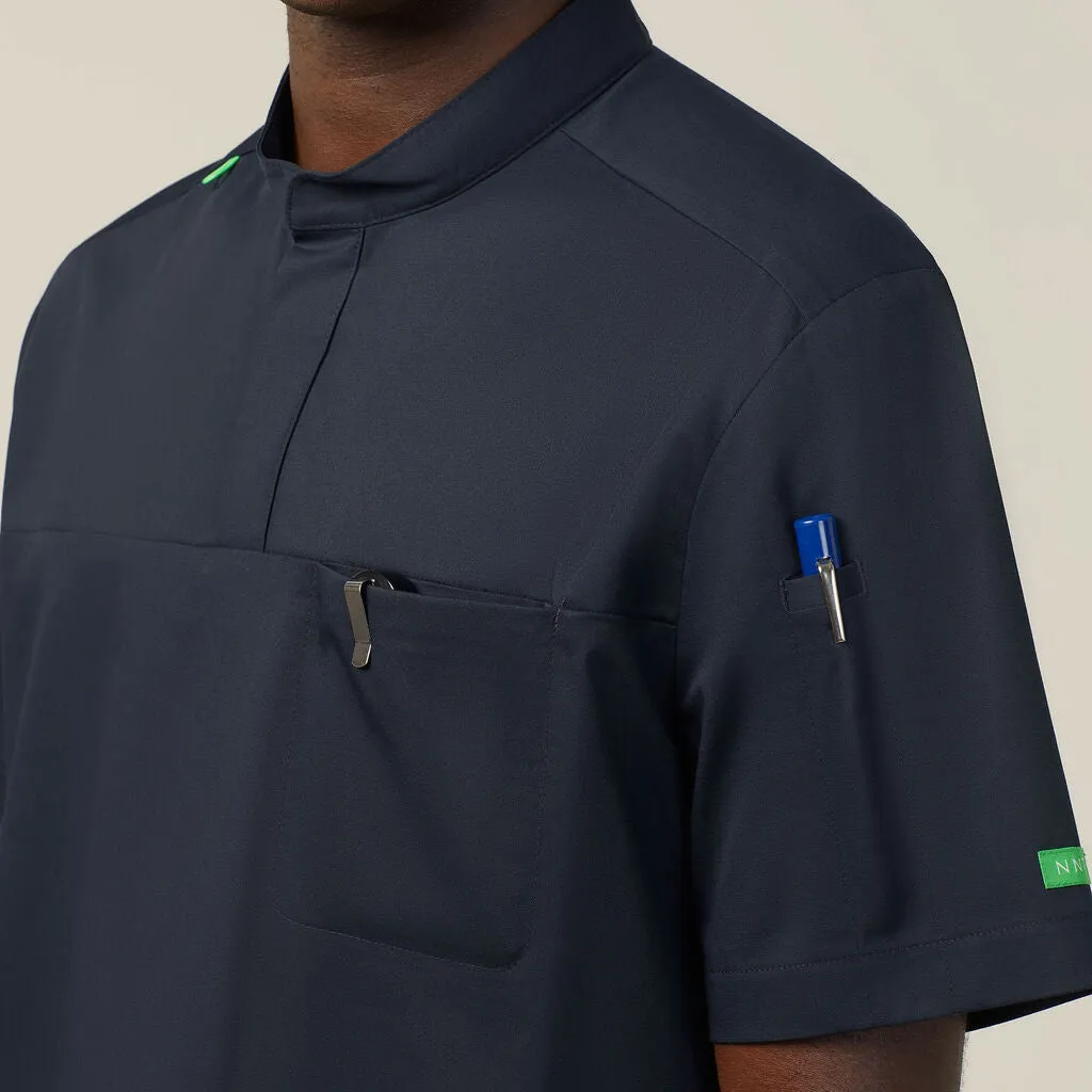 NNT Uniforms Doherty Mandarin Collar Scrub Top (CATRFN)