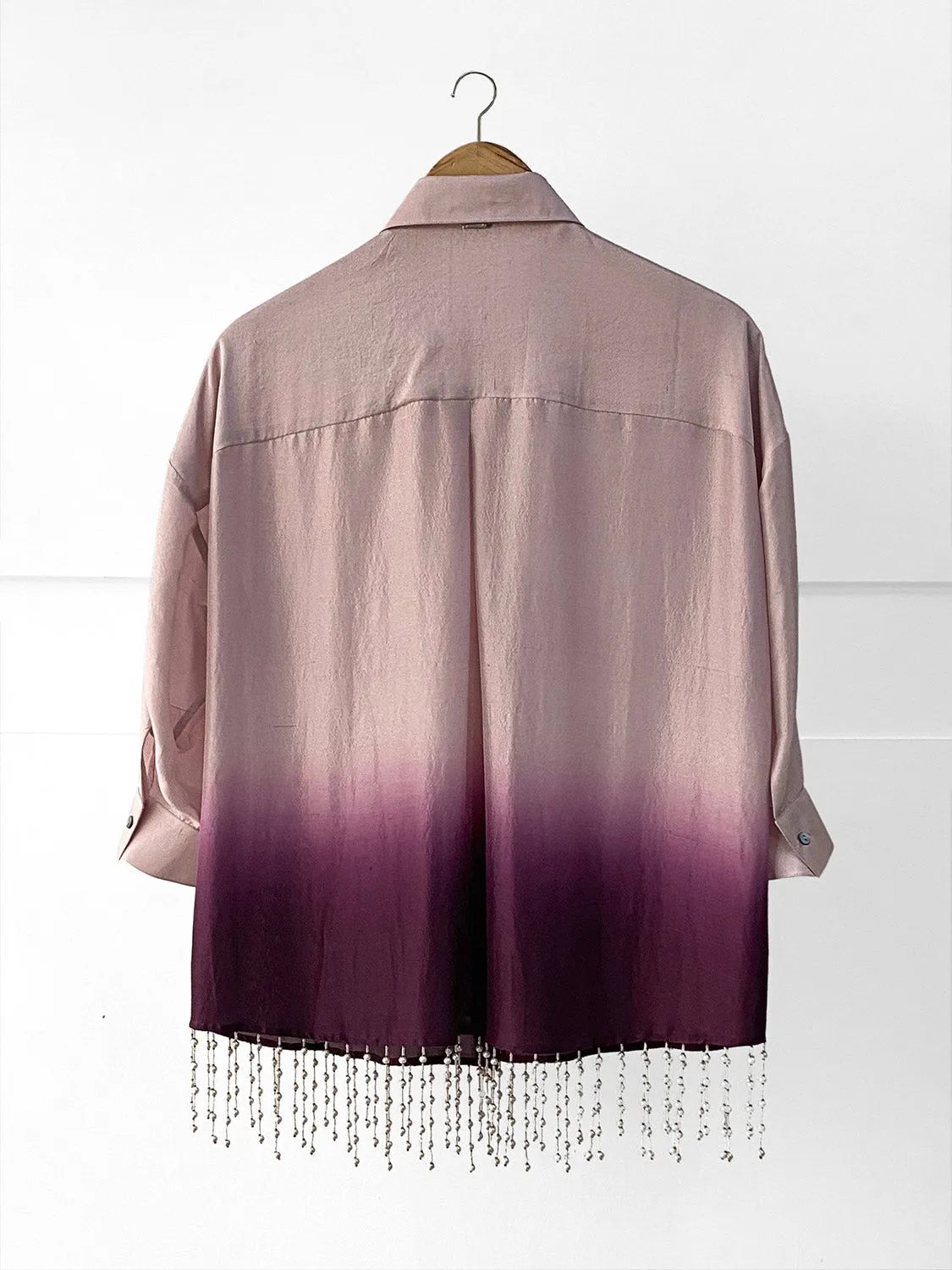 Ombrè Pearl Drop Shirt