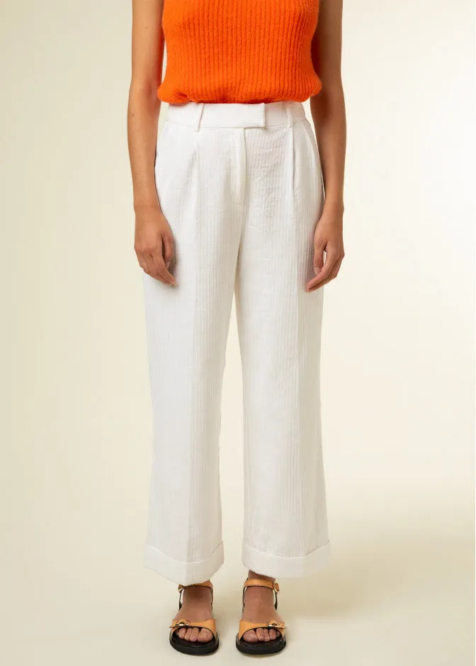 Palmer Trouser (White)