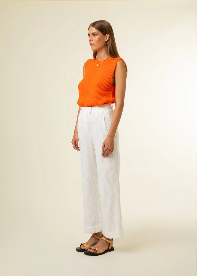 Palmer Trouser (White)