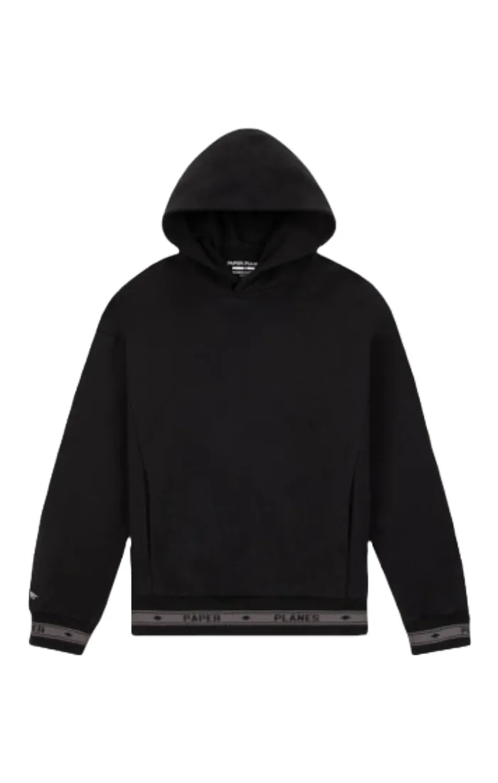PAPER PLANES – Jacquard Logo Hoodie