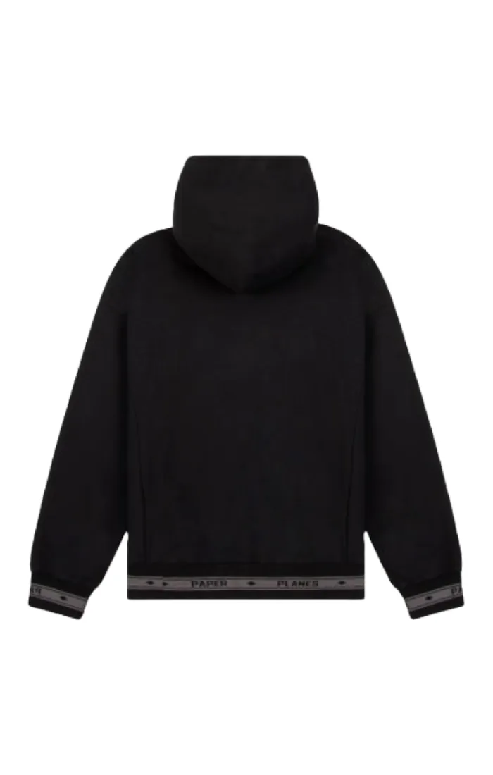 PAPER PLANES – Jacquard Logo Hoodie