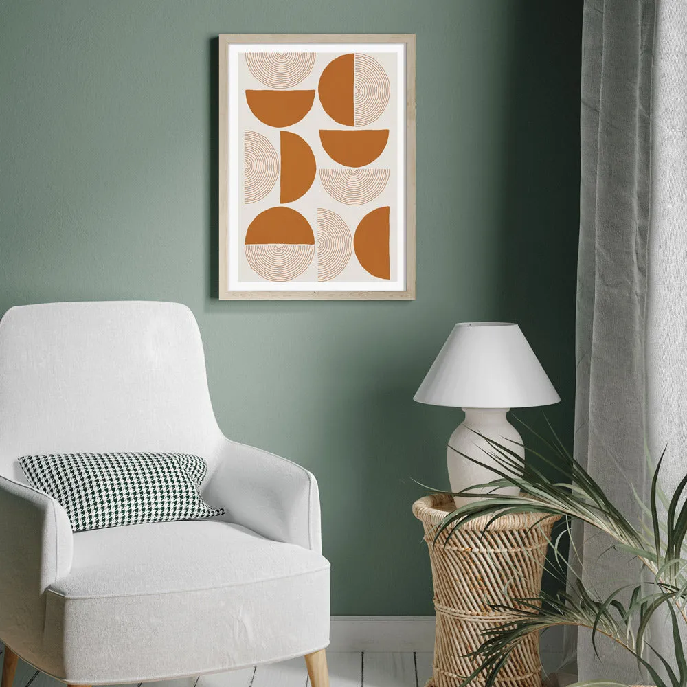 Passage - Terracotta Abstract Painting