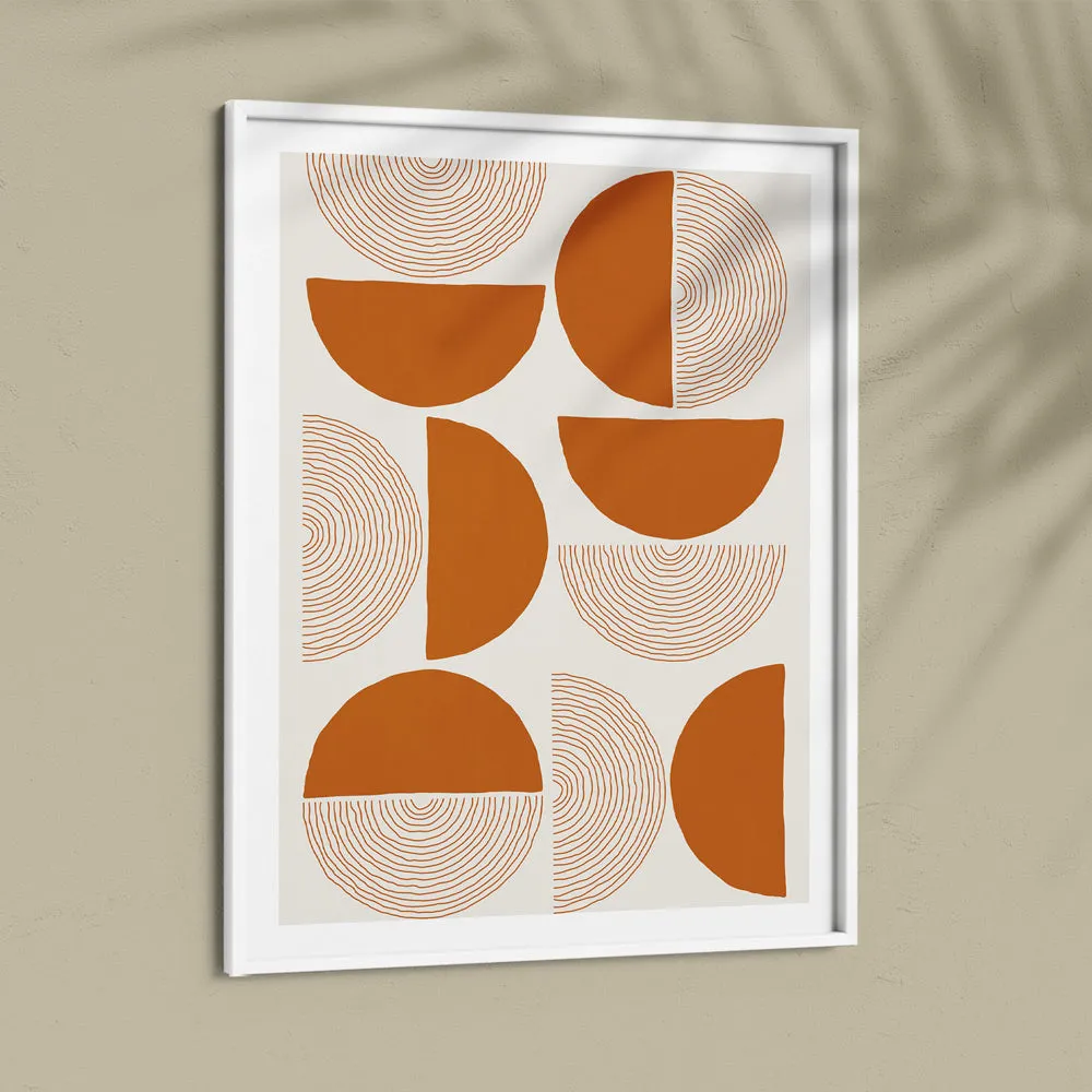 Passage - Terracotta Abstract Painting