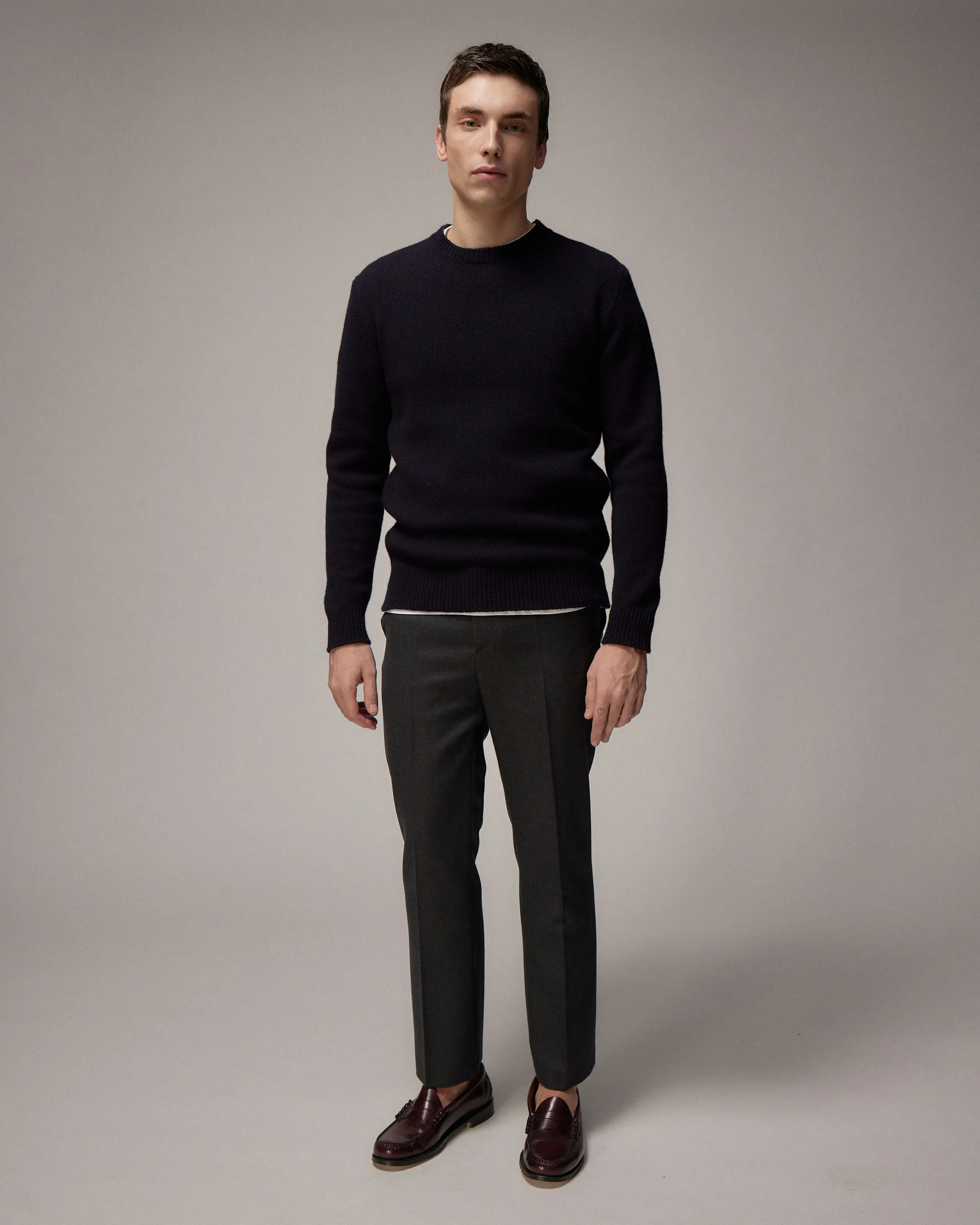 Pieric - Anthracite - Wool Twill