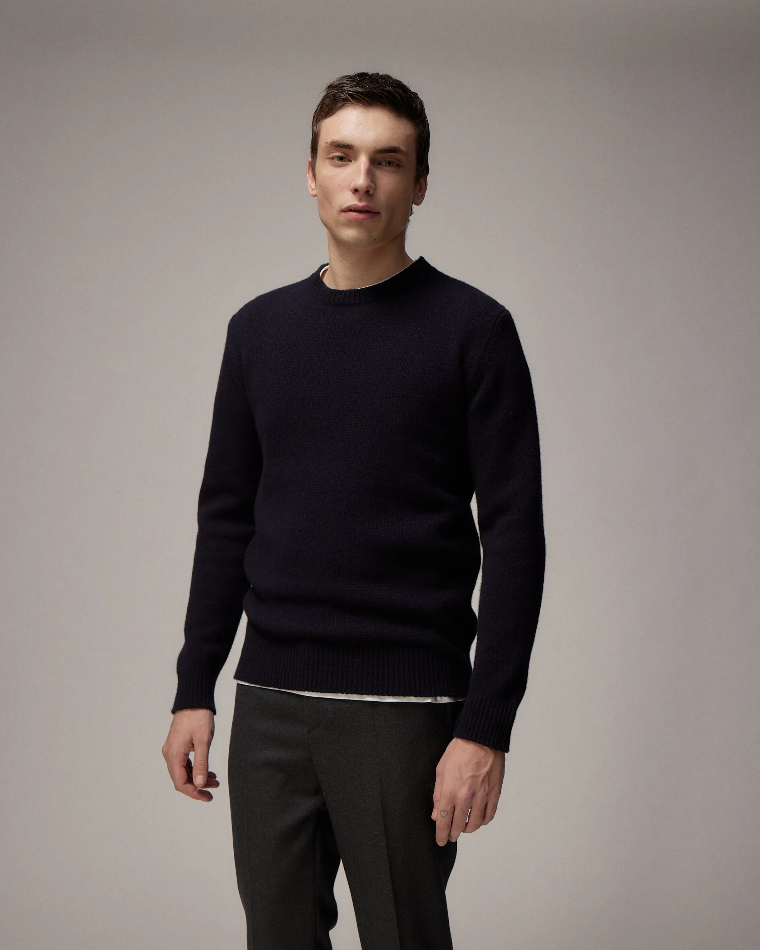 Pieric - Anthracite - Wool Twill
