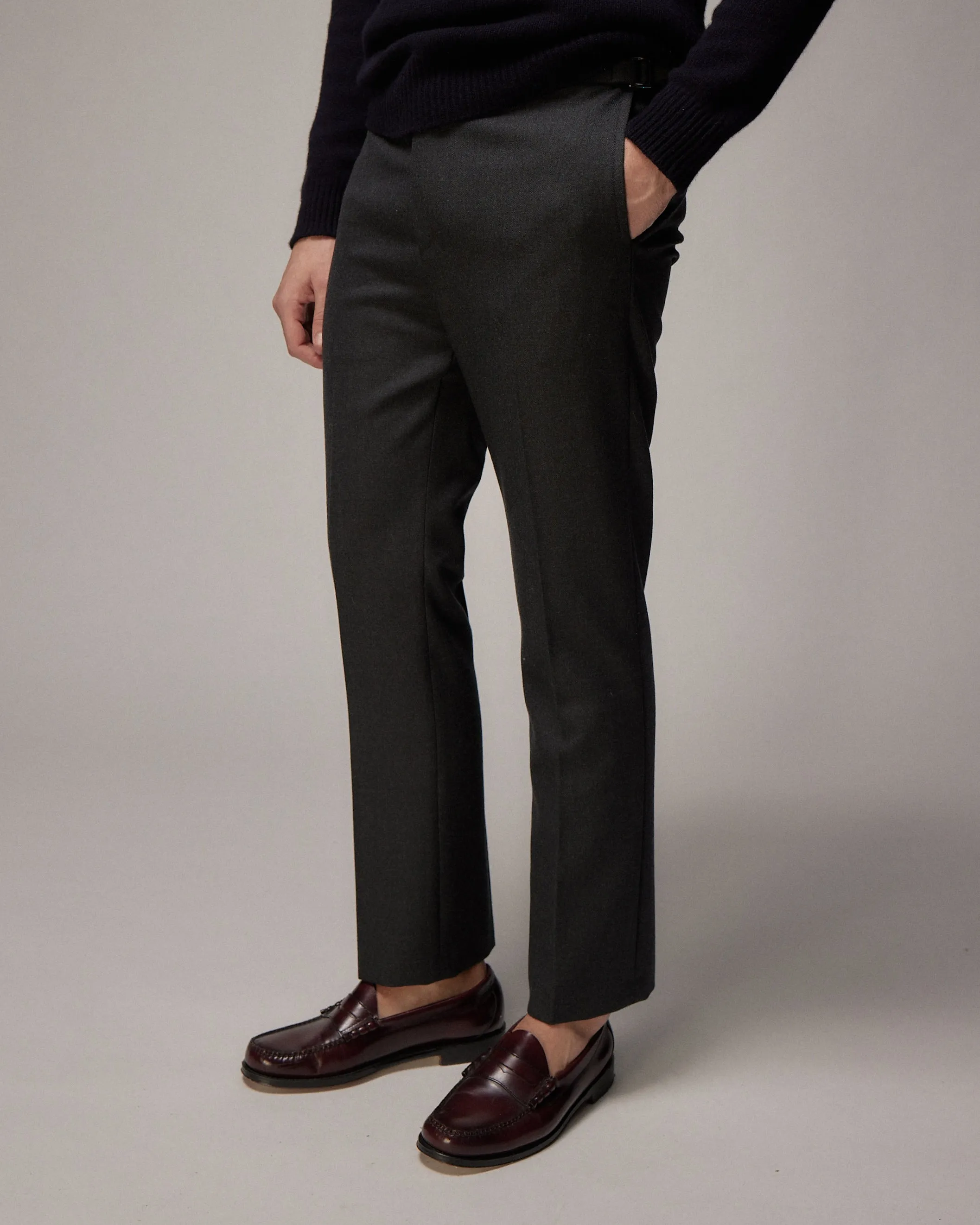 Pieric - Anthracite - Wool Twill