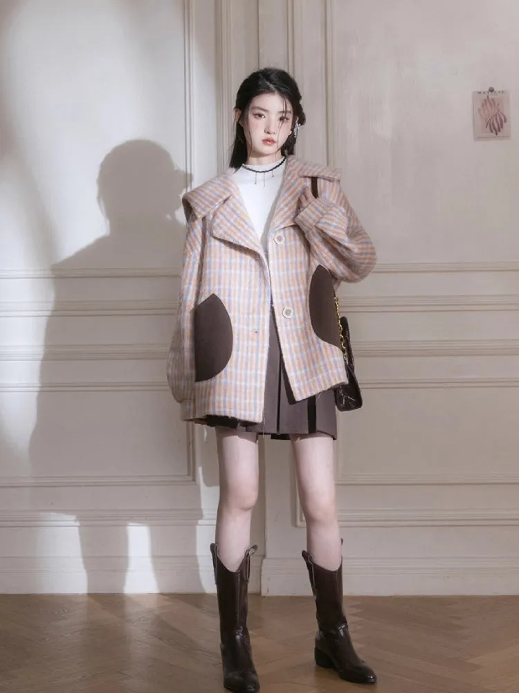 Pleated short skirt【s0000005780】