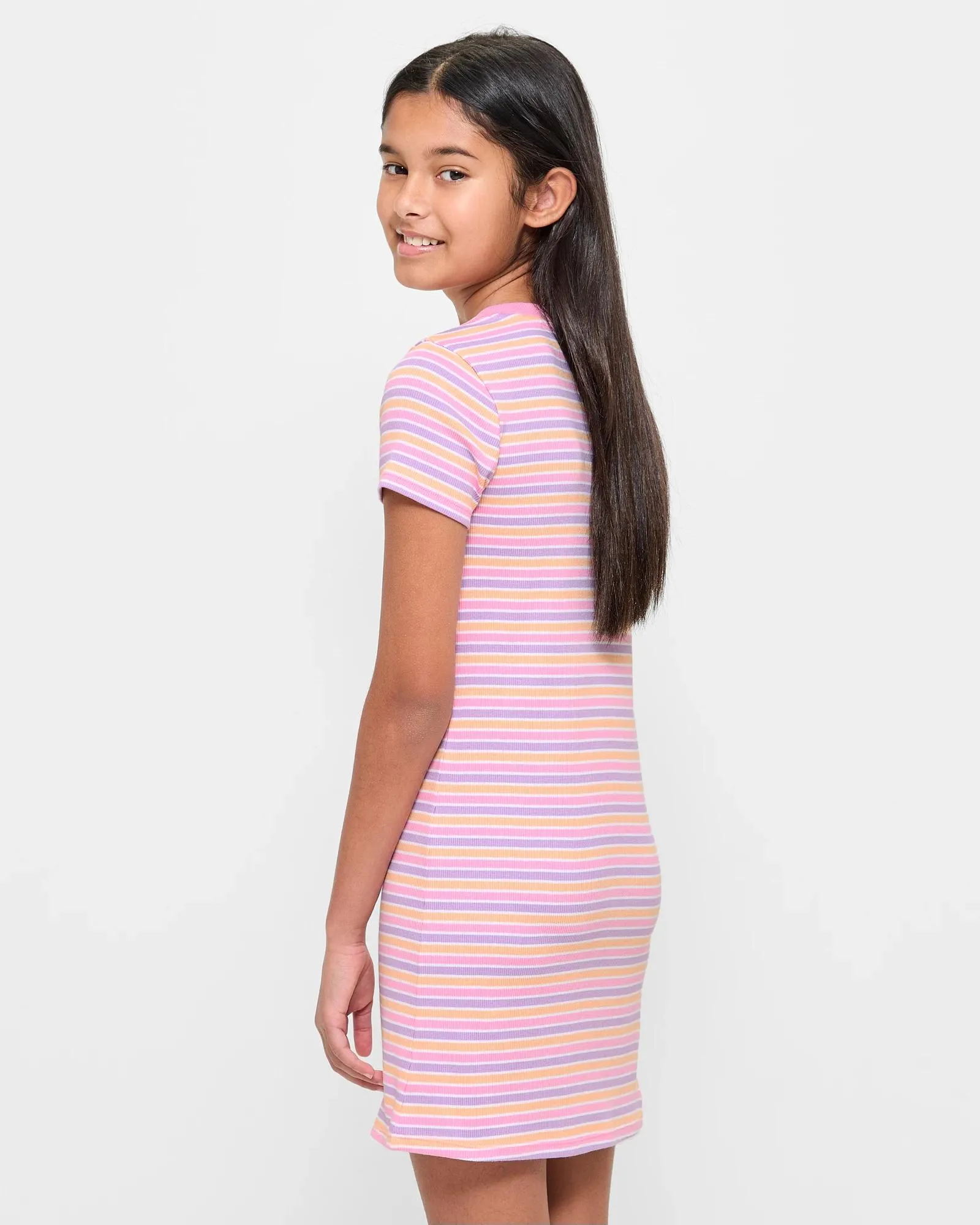 popular  Australian Cotton Rib Crew Knit Dress
