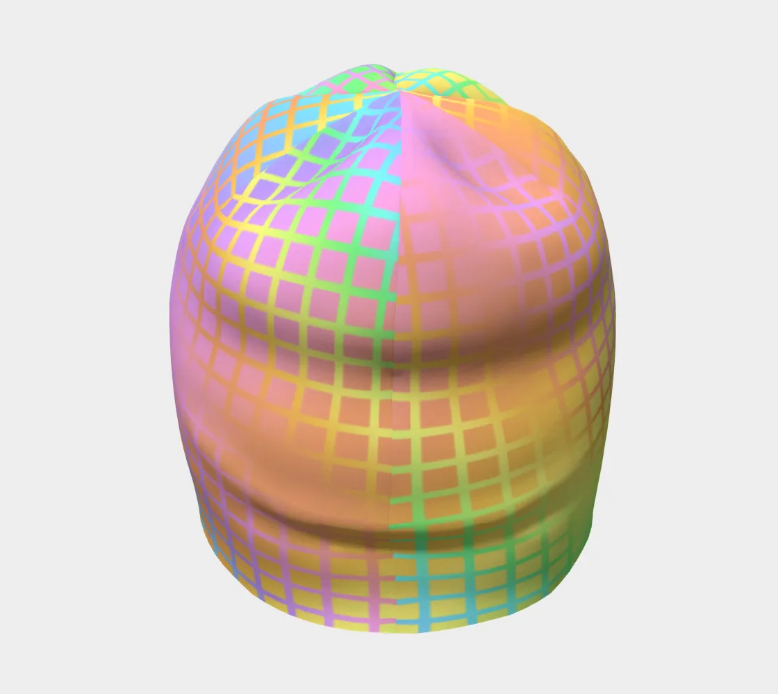 Rainbow Grid Touque