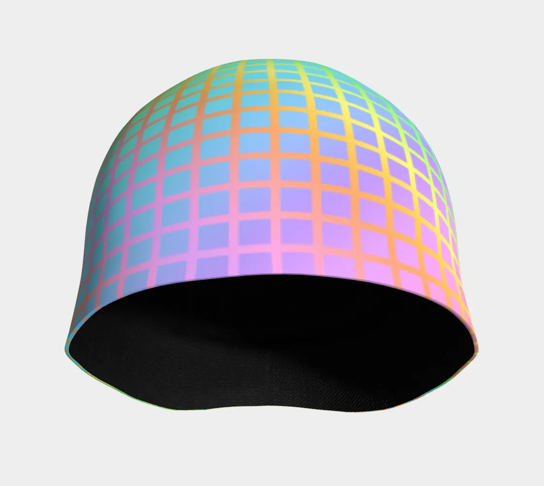 Rainbow Grid Touque