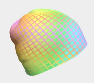 Rainbow Grid Touque