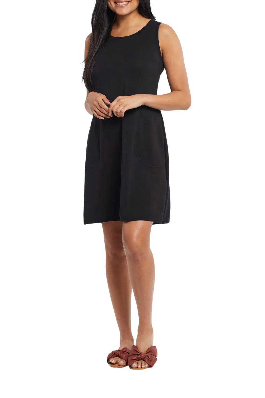 Reversible A-Line Dress With Pockets