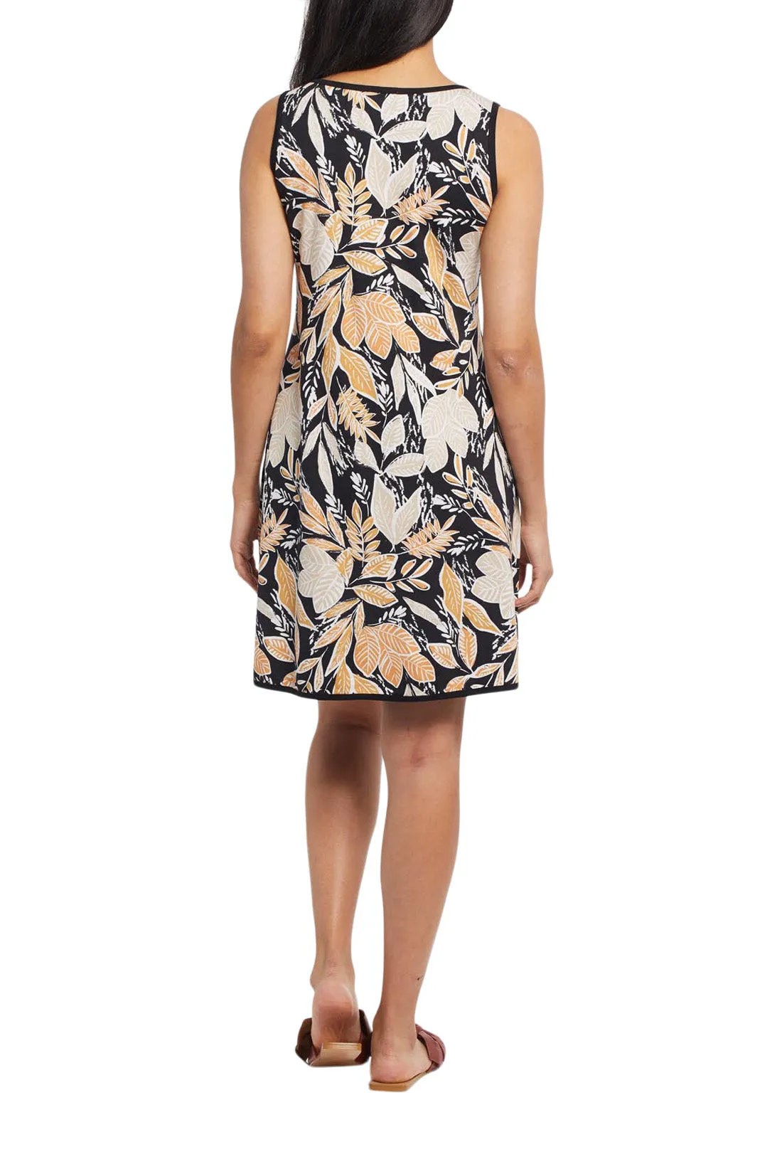 Reversible A-Line Dress With Pockets