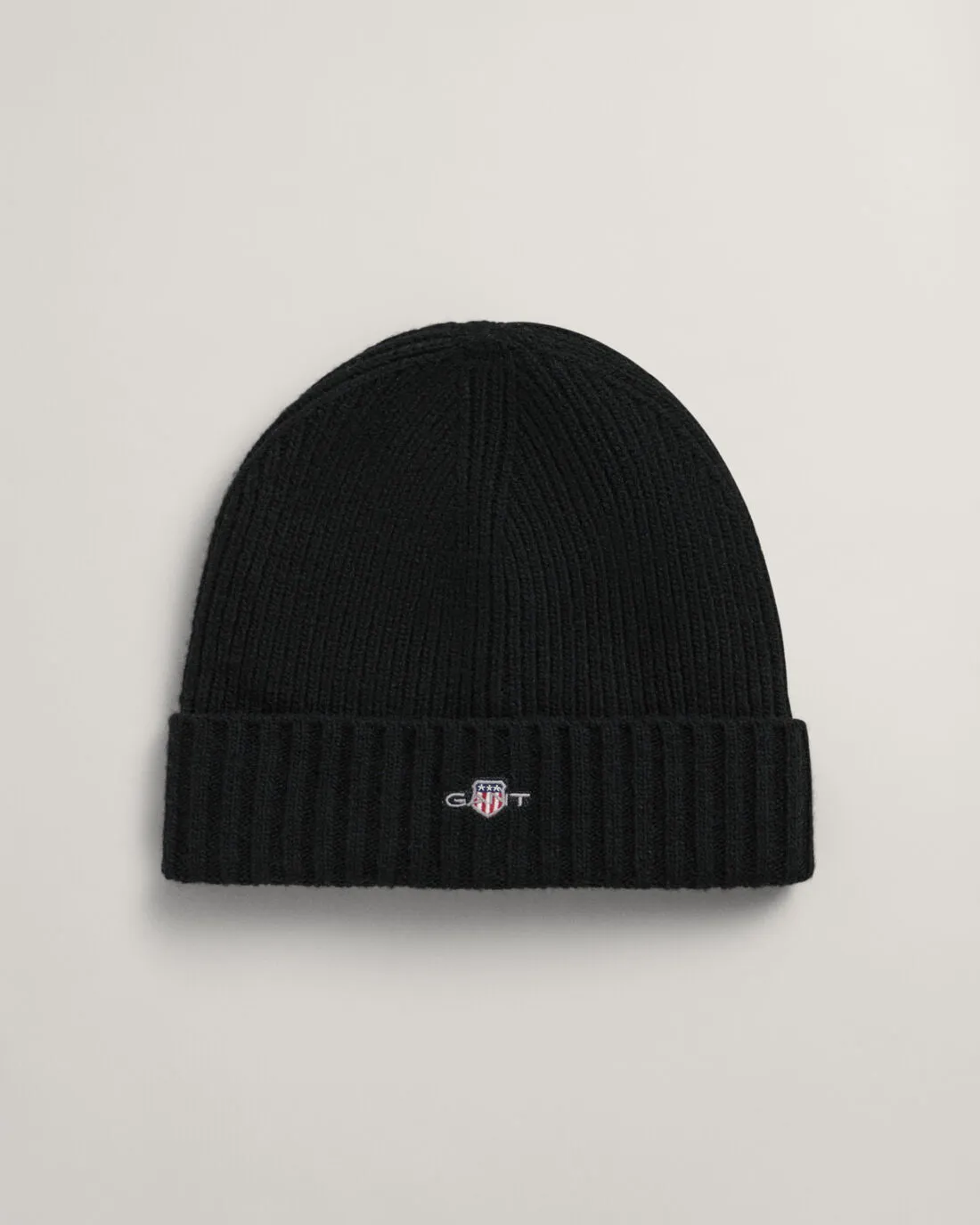Ribbed Wool Beanie