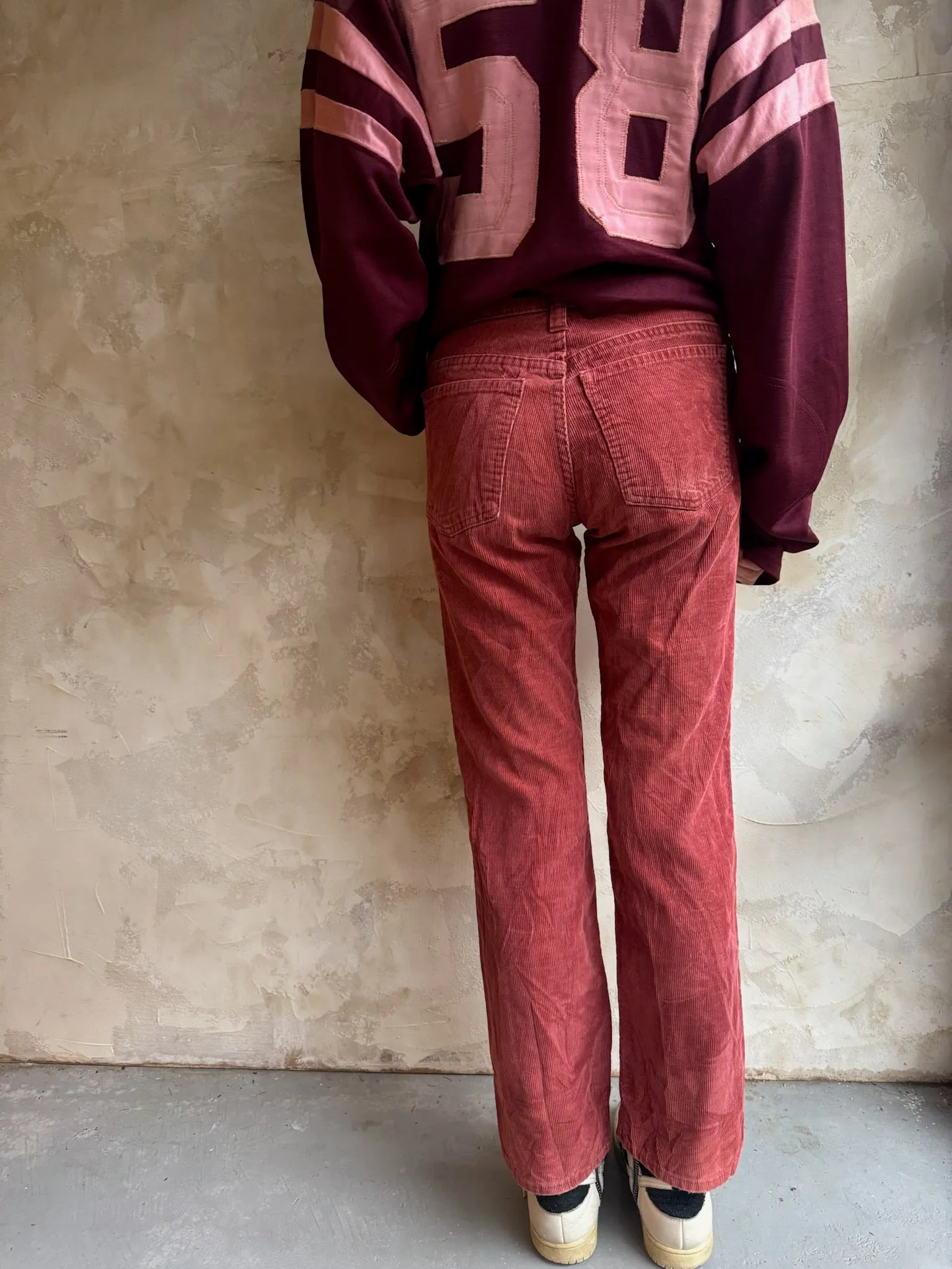 Rust Corduroy Pants