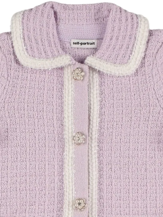 Self-portrait   Cotton blend knit dress 
