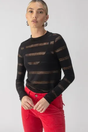 Semi Sheer Stripe