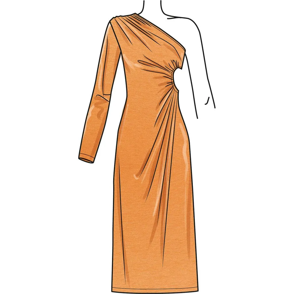 Simplicity Sewing Pattern S9885 Misses' Knit Dress in Three Lengths