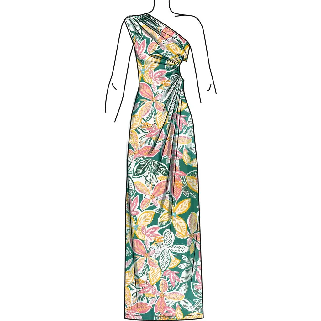 Simplicity Sewing Pattern S9885 Misses' Knit Dress in Three Lengths