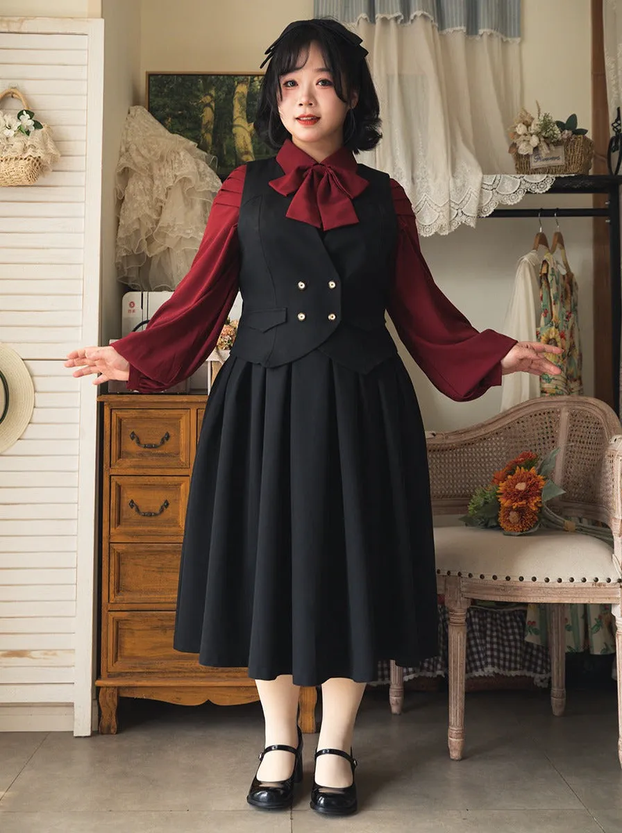 Skirt Classic Pleats Retro Forest