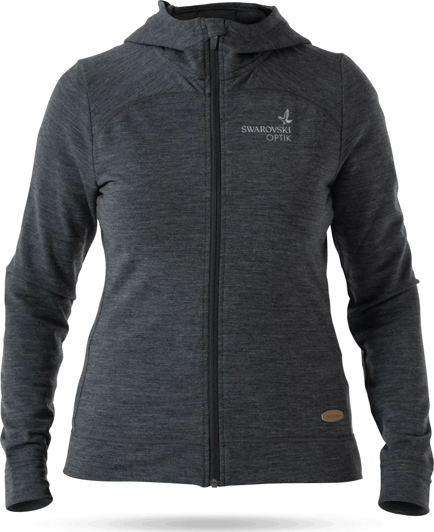 Swarovski Women&#x27;s Mh Merino Hoodie Grey | Buy Swarovski Women&#x27;s Mh Merino Hoodie Grey here | Outnorth