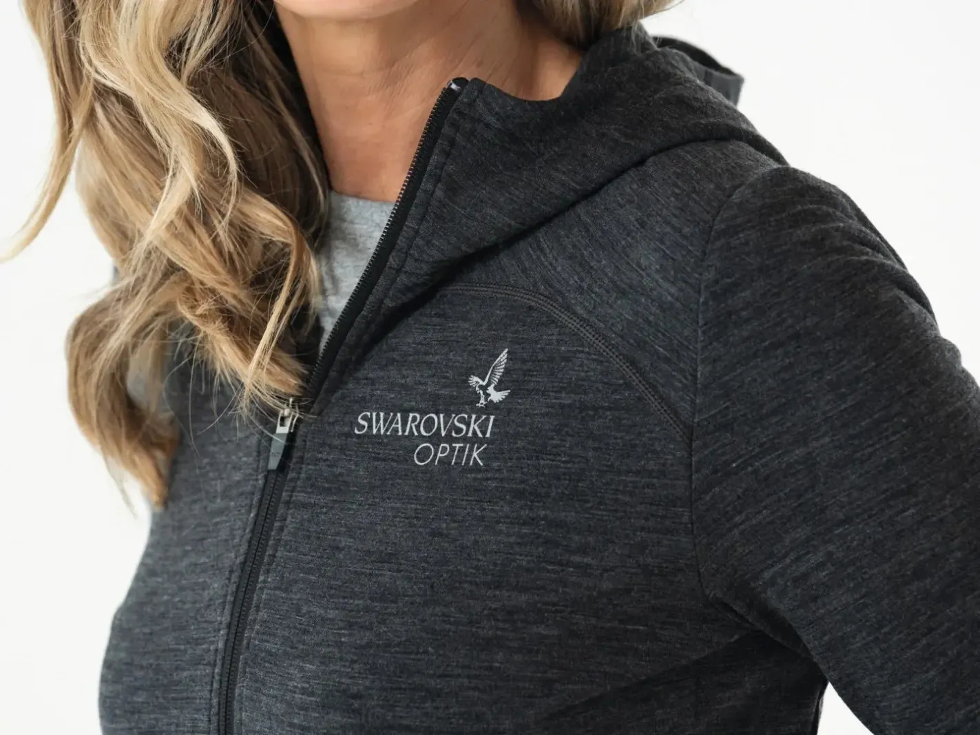Swarovski Women&#x27;s Mh Merino Hoodie Grey | Buy Swarovski Women&#x27;s Mh Merino Hoodie Grey here | Outnorth