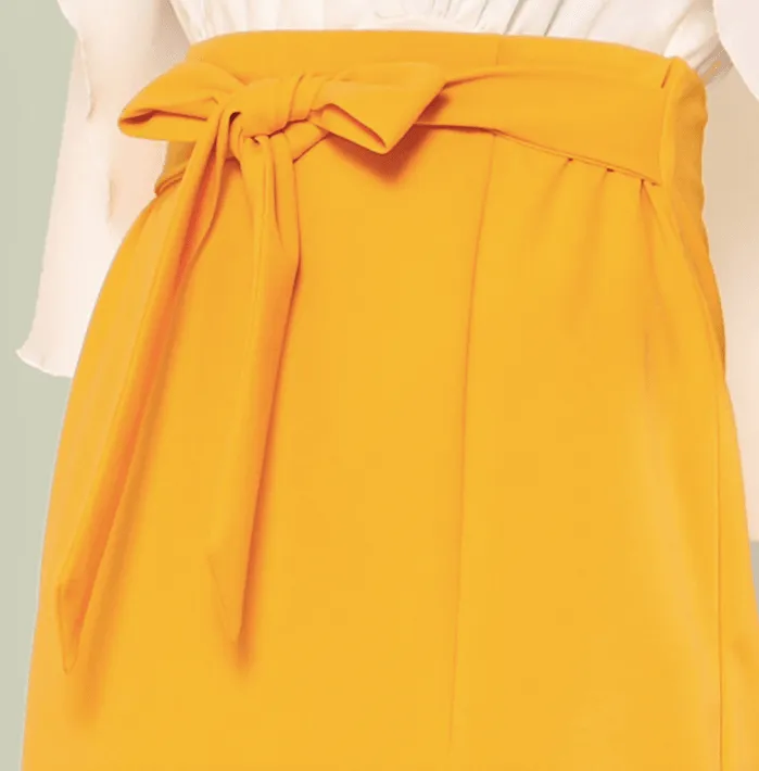 TAYE’S TIE-UP SKIRT