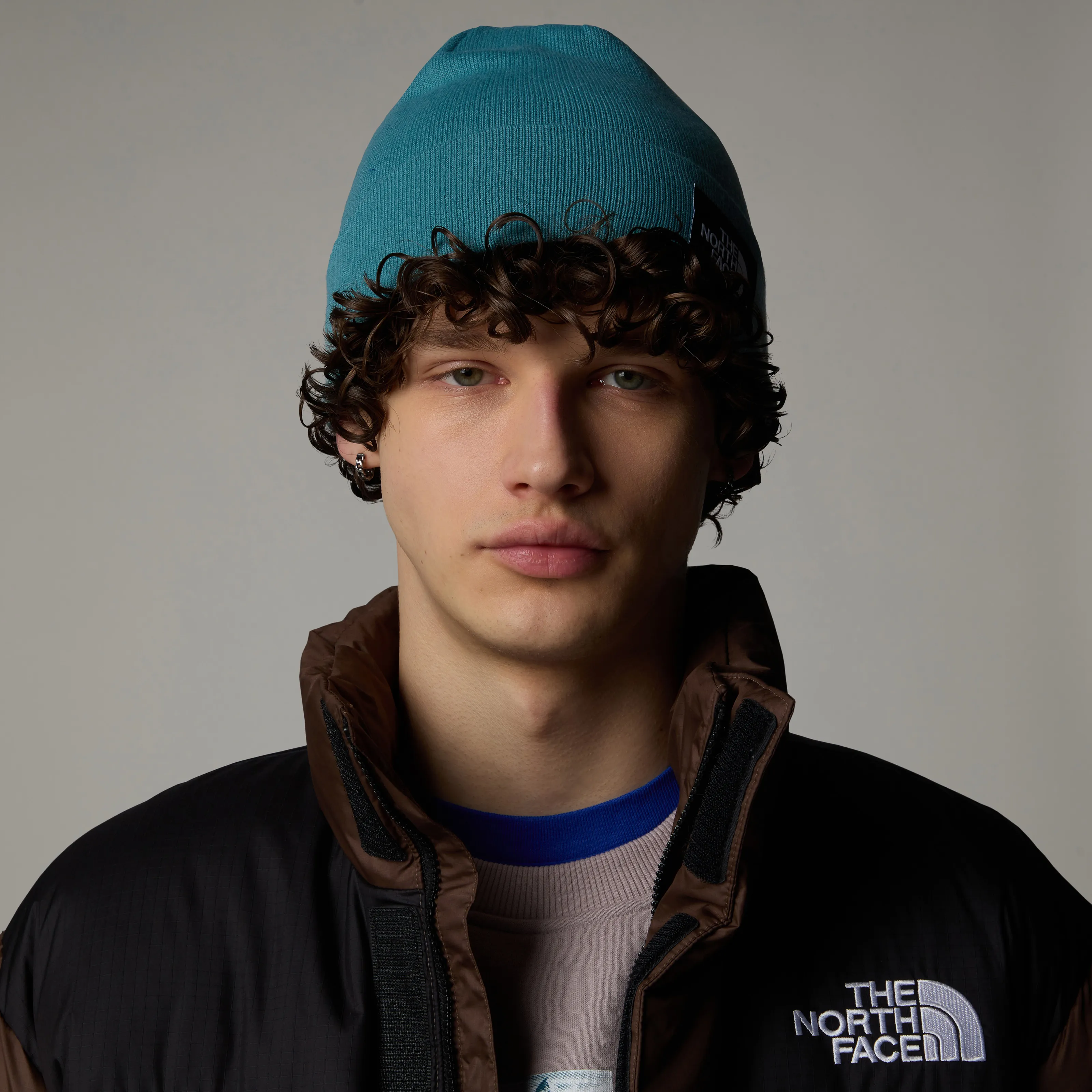 The North Face Dock Worker Recycled Beanie Algae Blue | Buy The North Face Dock Worker Recycled Beanie Algae Blue here | Outnorth