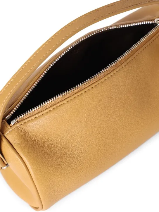 The Row   Round 90s Napa leather top handle bag 