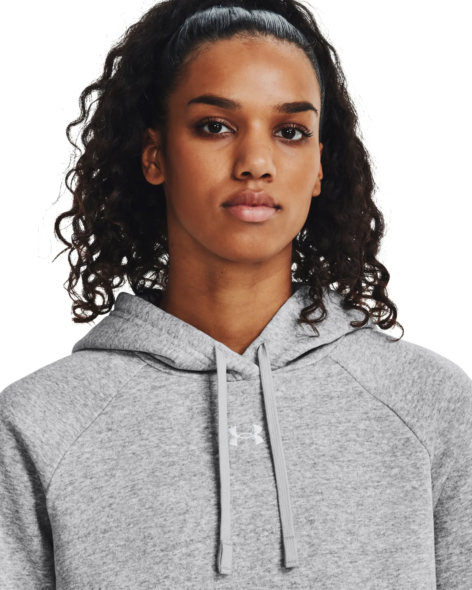 Under Armour Women&#x27;s UA Rival Fleece Hoodie Mod Gray Light Heather | Buy Under Armour Women&#x27;s UA Rival Fleece Hoodie Mod Gray Light Heather here | Outnorth
