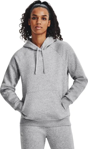 Under Armour Women&#x27;s UA Rival Fleece Hoodie Mod Gray Light Heather | Buy Under Armour Women&#x27;s UA Rival Fleece Hoodie Mod Gray Light Heather here | Outnorth