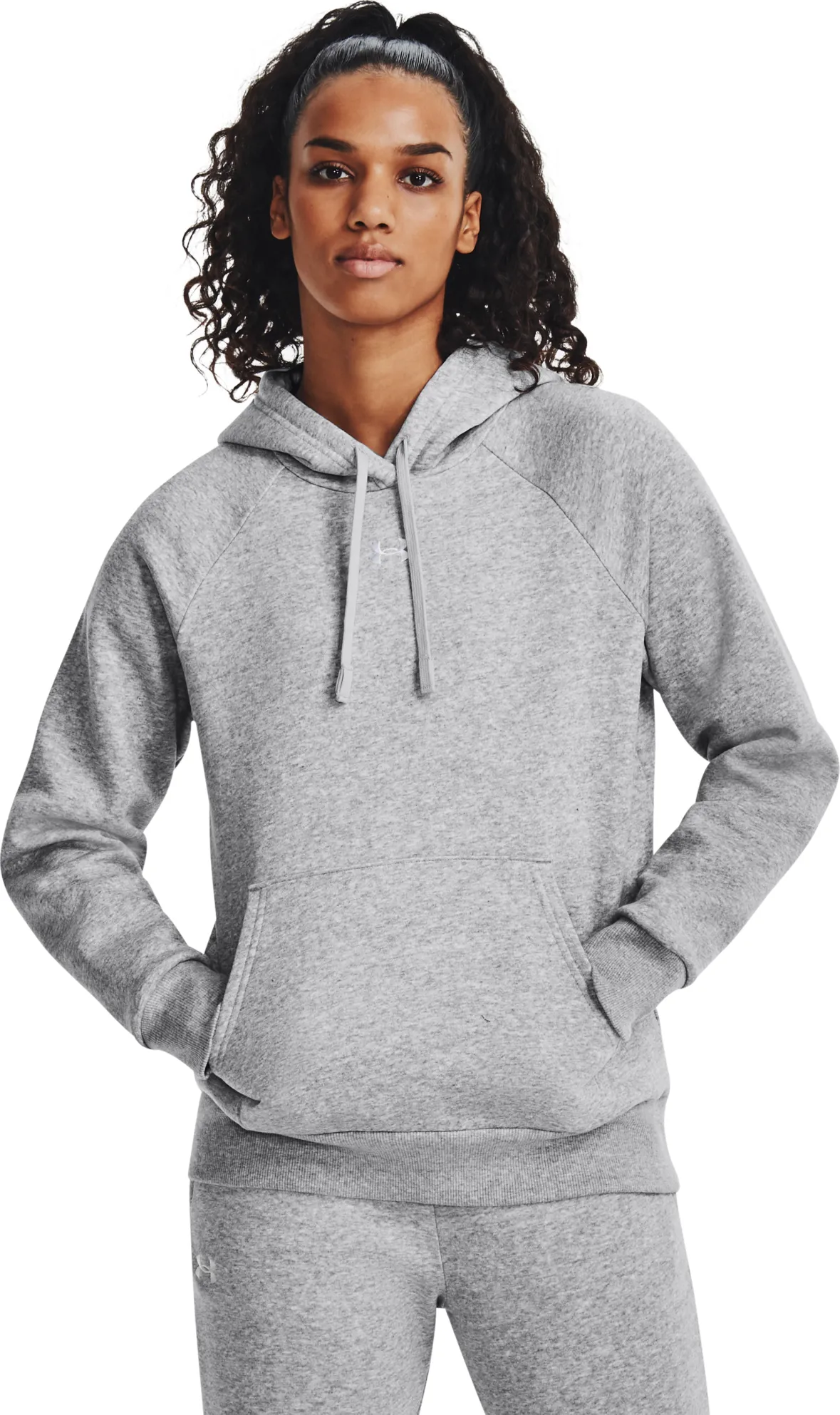 Under Armour Women&#x27;s UA Rival Fleece Hoodie Mod Gray Light Heather | Buy Under Armour Women&#x27;s UA Rival Fleece Hoodie Mod Gray Light Heather here | Outnorth